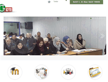 Tablet Screenshot of cte.univ-setif.dz